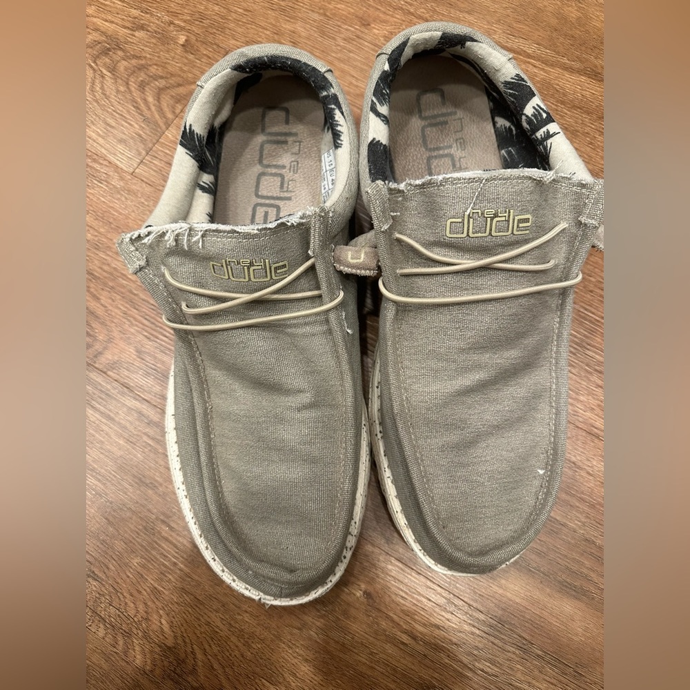 Hey Dude canvas shoes
